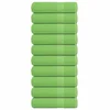 vidaXL Brisače za roke FROGN 10 kosov jabolčno zelene 50x100 cm 360 g/m2