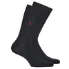 Polo Ralph Lauren Nogavice ASX70 SIZED FLAT-CREW-2 PACK Črna