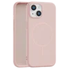 Velvet Touch MagSafe maska za iPhone 15 - Roze