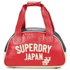 Superdry RETRO ALUMNI BOWLING BAG Rdeča