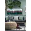Wallity Dekorativna uramljena slika, 50x120cm, Šarena