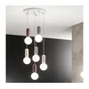 Ondaluce - Viseči lestenec na kablu ROCK 6xG9/7W/230V premer 35 cm beton rjava/siva/bela