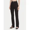 Just Cavalli Hlače iz tkanine 79PAA131 N0626 Črna Flare Fit