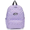 Vans OLD SKOOL GROM CHECK BACKPACK 18L Vijolična