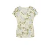 WE Fashion Majica pastelno modra/apno/zelena/bela