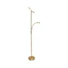 LED stojeća lampa NORA (prigušiva) LED/25W/230V 2200/3000/4000K + LED/5W 3000K zlatna + sa daljinskim upravljačem