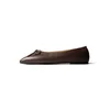 L37 HANDMADE SHOES Balerinke GOLDEN HOURS WE HAD temno rjava