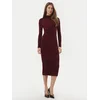 Bardot Cocktail obleka Amera 60772DB Bordo rdeča Slim Fit