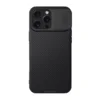 Maska za telefon Nillkin CamShield Pro za iPhone 16 Pro Max, Crna