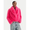 YES LONDON Krzno ECO/026 Roza Regular Fit