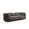 ATELIER DEL SOFA Sofa trosed Victoria Grey Bouclette