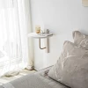 Hanah home Zidna polica Zlatno-Bela