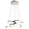 Lune Visilica Trostruki 60W LED 4000K Hrom ( 15017 )