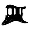 Fender Stratocaster HSS 11-Hole Mount 3-Ply Black Pickguard