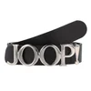 JOOP! Pas črna/srebrna