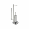 WENKO 22512100 - WC četka UNIVERSALO NEO 30x73 cm nerđajući čelik/srebrna