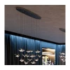 Eglo 390403 - LED prigušiva luster na kablu PARATEBUENO 17xLED/3W/230V hrom