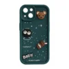 Maska Sweet Coffe za iPhone 15 tirkiz zelena