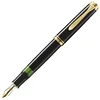 Nalivpero Souveran M600 (M)+kožna bela futrola+poklon kutija G30 Pelikan crno