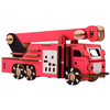 Woodcraft Lesena 3D sestavljanka Gasilsko vozilo