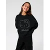 Sinsay - Dukserica crewneck Hello Kitty - crno