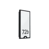 Eglo 780421 - LED svetlo za kućni broj sa senzorom CASAZZA LED/16W/230V IP44