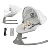KINDERKRAFT Stolica za ljuljanje LUMI 2 DARK GREY