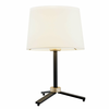 Argon 8319 - Stona lampa CAVALINO 1xE27/15W/230V 39 cm krem/crna