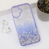 Maska za telefon Frame Glitter za iPhone 16, Lavanda