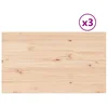 Stolne ploče 3 kom 80x47x1,7 cm od masivne borovine pravokutne