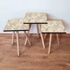 HANAH HOME Set 3 stočića 3Shp138 Beige