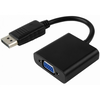 E-GREEN Adapter DisplayPort (M) - VGA D-sub (F) crni ( 2400 )