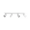 Lampa Philips Pongee Spot 4 x 10 W GU10 - Bela