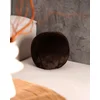 Aberto Design Ukrasni jastuk Pelus Top, 25x25x25 cm, Braon