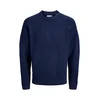 Jack & Jones Junior Pulover JJESoho Ollie temno modra