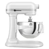 Mixer with 5.2L bowl, HEAVY DUTY model, White - KitchenAid
