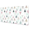 Decormat Namizna podloga Drawed triangles 90x45 cm