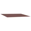 vidaXL Nadomestno platno tende Rjava 500 × 300 cm