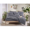 Lessentiel Maison Set posteljina Muslin, Tamnosivi