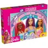 Slagalica Lisciani 48pcs Barbie Magic Jednorog 2u1 slozi I oboji 99436