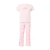 Juicy Couture Pižama JCYPJ226856 Svetlo rožnata Regular Fit