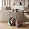 Hanah Home pomoćni sto Aska, 37 cm, hromirani