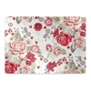 Decormat Podloga za stol Red flowers 140x100 cm 15 cm