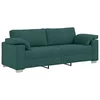 Sofa za 3 osobe Tamnozelena 220 cm tkanina