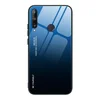 Futrola Gradient Glass za Huawei P40 Lite E - Crna/Plava KP10449