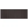 Vidaxl Pravokotna preproga temno rjava 70x200 cm bambus