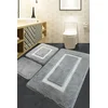 Lessentiel Maison Set 3 prostirke za kupatilo Sivi