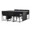 jedilnica set Dallas 4187 75x100x200cm