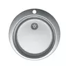 Metalac Venera 480E Okrugla sudopera, Inox, fi 60 sa otvorom za bateriju
