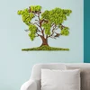 Wallity Zidna dekoracija Tree 2, 71x1x59 cm, Zelena